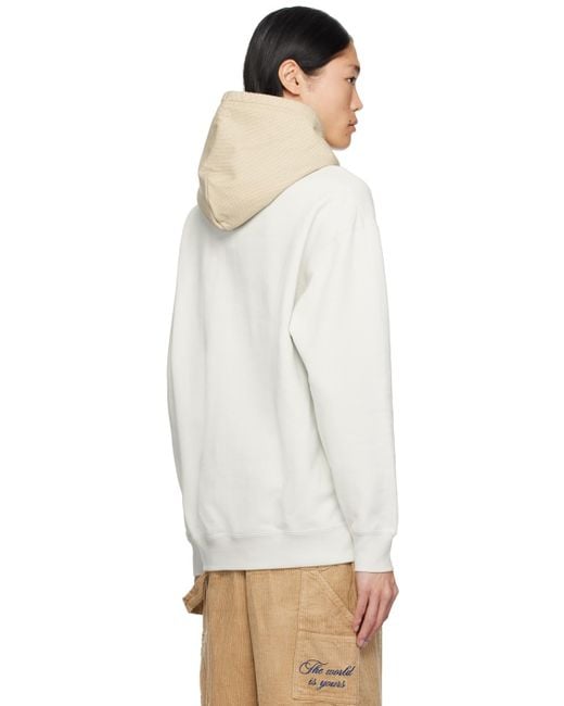 Rhude Gray Puma Edition Hoodie in White for Men Lyst UK