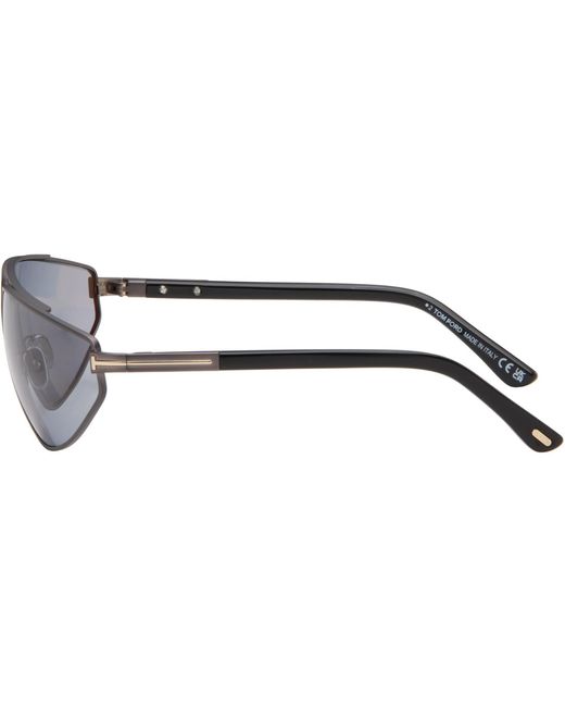 Tom Ford Gray Gunmetal Parker Sunglasses