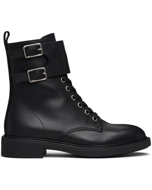 Gianvito Rossi Black Ripley Boots