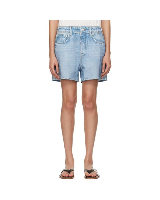 Rag & Bone Blue Miramar Terry Walking Shorts