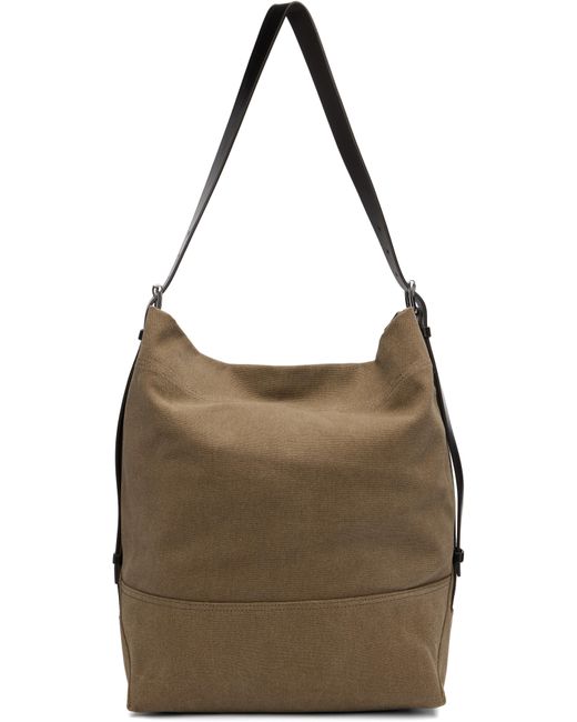 Lemaire Brown Taupe Belted Tote