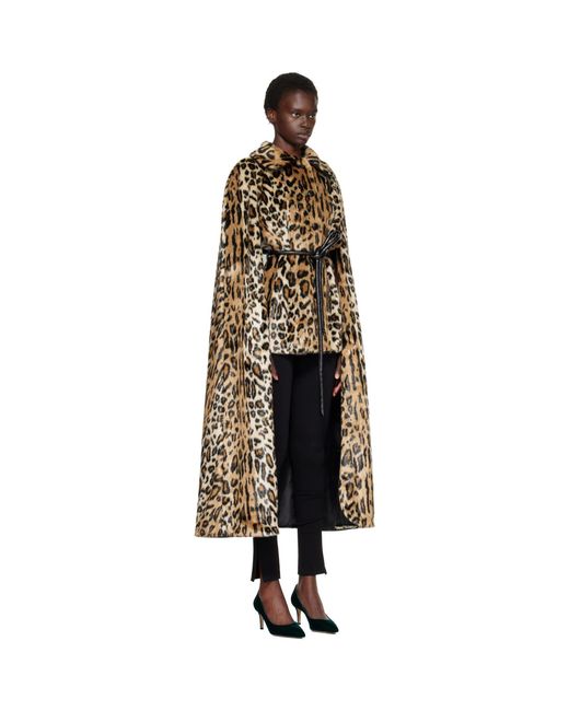 Anna Sui Multicolor Cape Coat