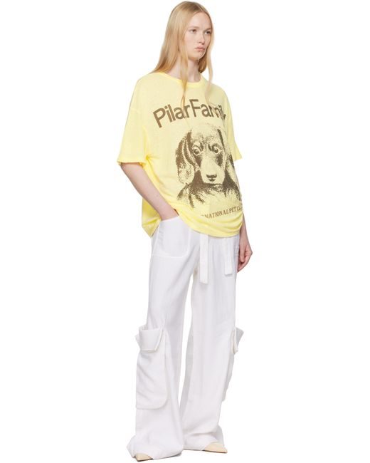 T-Shirt 'Pet Club' Jaune À Image De Beagle OPEN YY en coloris Natural