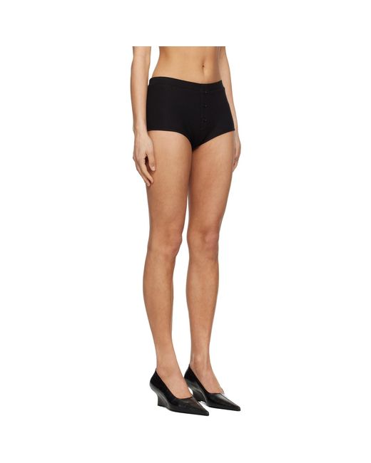 Entire studios Black Booty Shorts