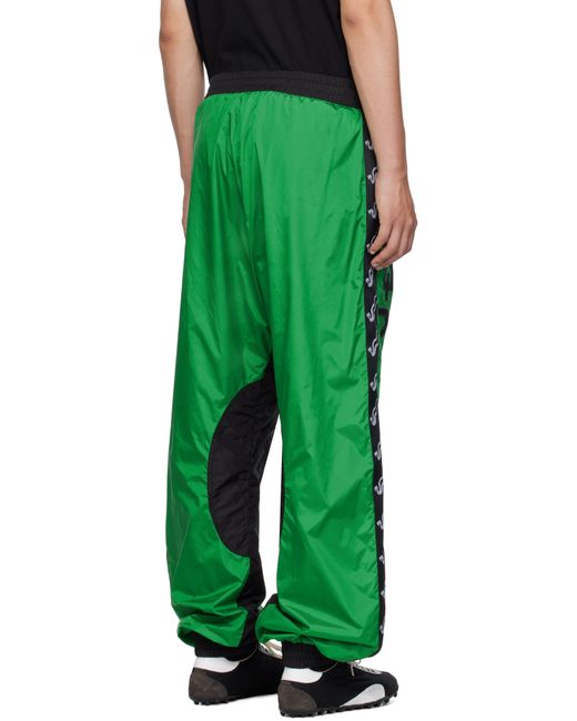 メンズ Lu'u Dan グリーン L-D トラックパンツ Green