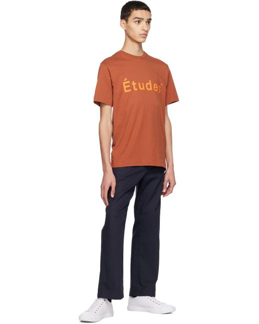 Etudes Studio Orange Études Wonder T-shirt for men