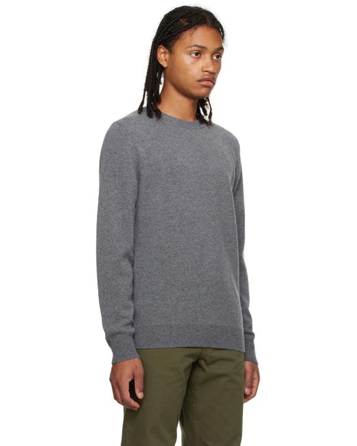 Norse Projects Gray Sigfred Sweater for men