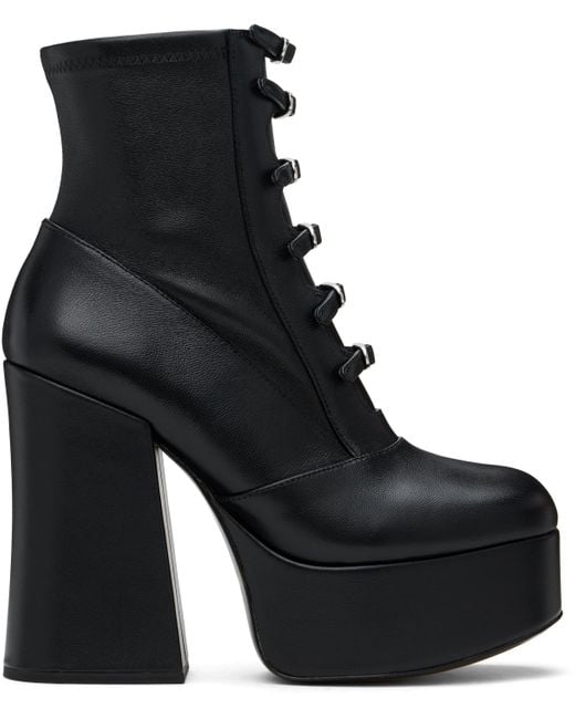 Marc Jacobs Black 'The Kiki' Stretch Ankle Boots