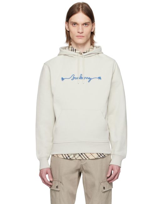 Burberry Multicolor Knot Logo Cotton Hoodie for men