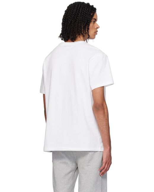 Polo Ralph Lauren White Graphic T-Shirt for men