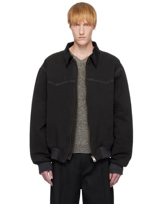 Maison Margiela MA-1 ボンバージャケット M ブラック Maison Margiela ボンバージャケット | ブラック | FARFETCH JP