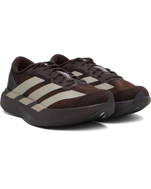 Adidas Originals Black Adizero Evo Sl Sneakers for men