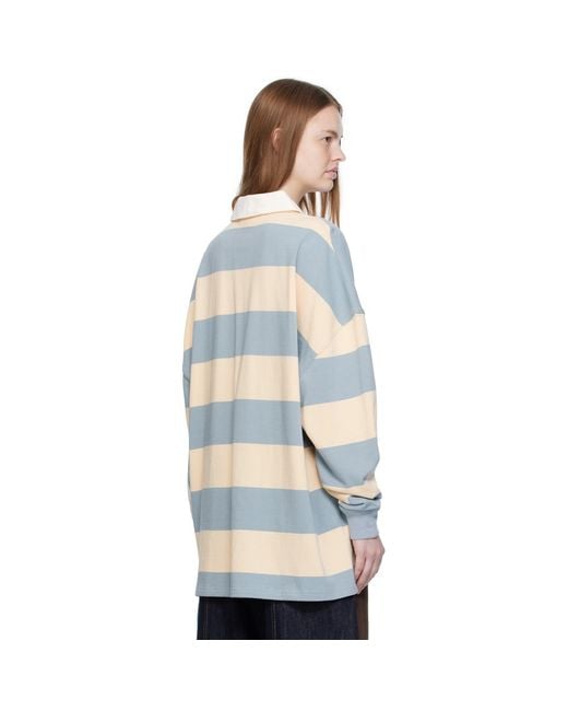 Ksubi Multicolor Rugged Rugby Jersey Polo