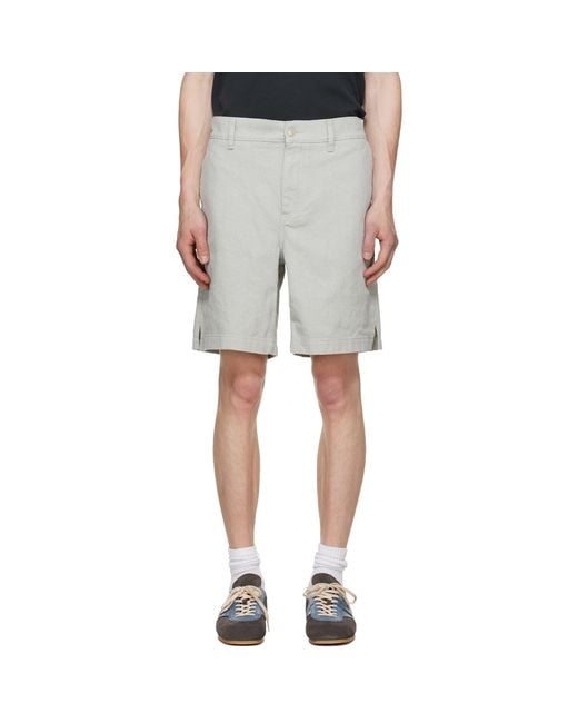 Boss Black Elasticized Waistband Denim Shorts for men