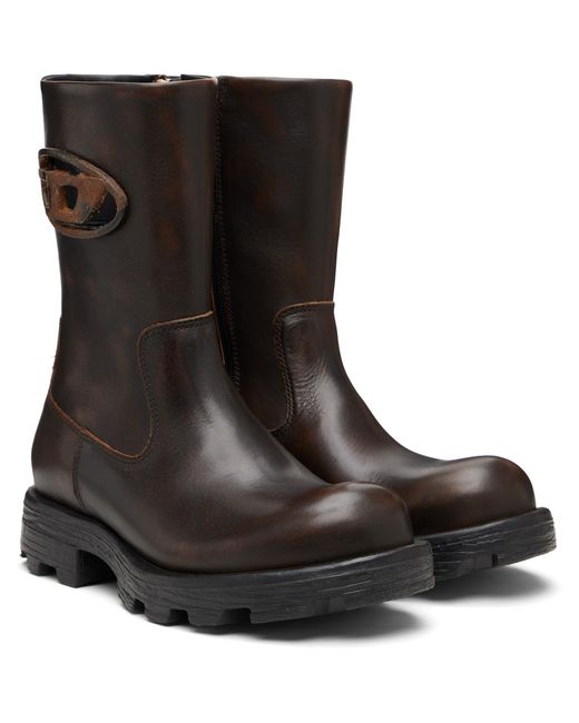 DIESEL Black D-Hammer Bkr D W Boots