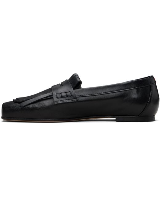Aeyde Black Belen Tassel Loafers
