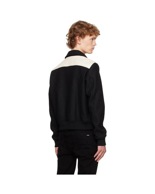 Amiri Black Off- Ma Band Jacket for men