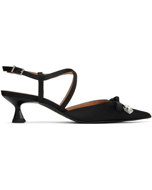Ganni bow shoes deals