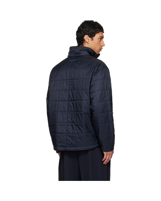 MM6 by Maison Margiela Blue Salomon Edition Insulated Half-Zip Reversible Jacket for men