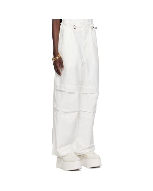Marc Jacobs Black White 'the Balloon' Trousers