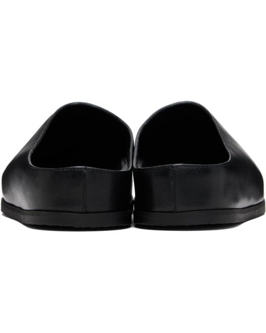 Studio Nicholson Black Wearing Clog Loafers