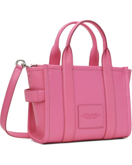 Marc Jacobs Pink 'The Leather Small' Tote