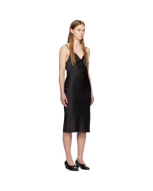 Kijun Black Emma Midi Dress