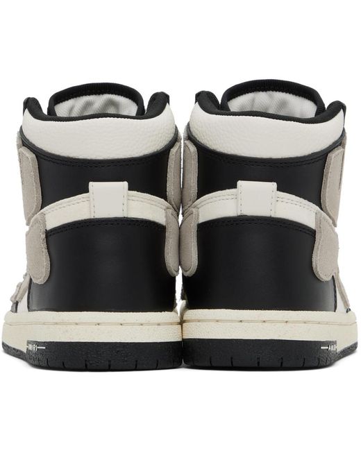 Amiri Black & Off-white Skel Top Hi Sneakers