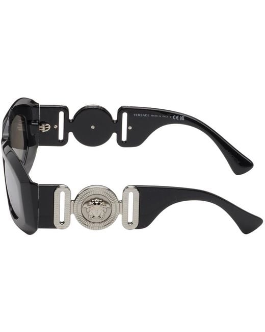 Versace Black Maxi Medusa biggie Sunglasses for men