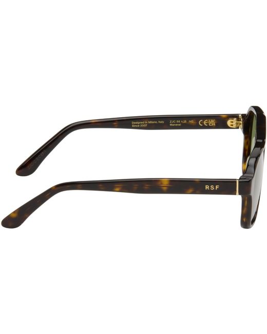 Retrosuperfuture Green Maneval Sunglasses for men