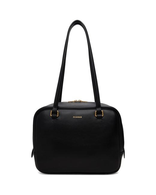 Jil Sander Black Vision Medium Bag