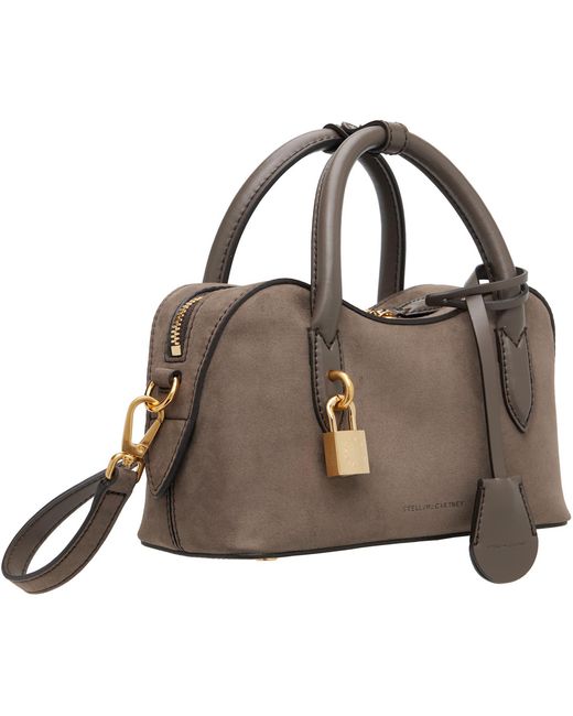 Stella McCartney Brown Taupe Small Ryder Shoulder Bag
