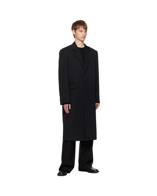 The Row Compa Coat in Black for Men | Lyst UK