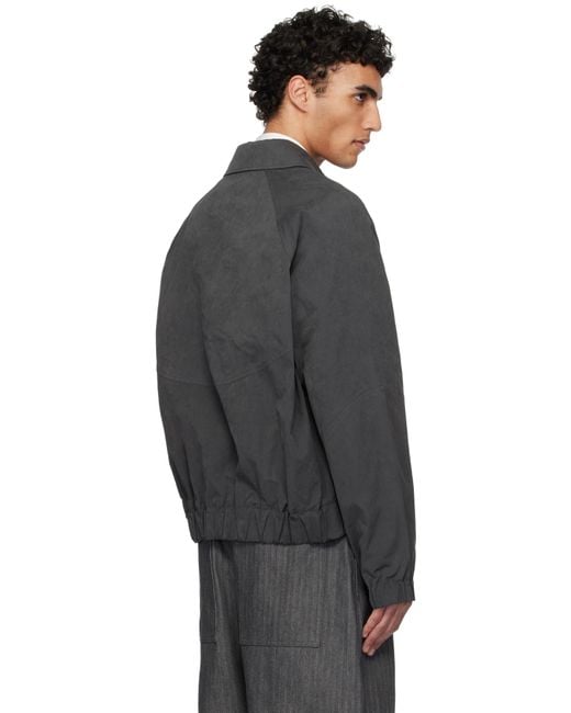 メンズ SAGE NATION グレー Jiji ジャケット Black