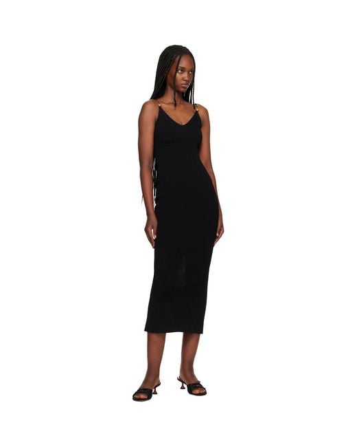 AMINA MUADDI Black Eleonora Slipper 45 Heeled Sandals