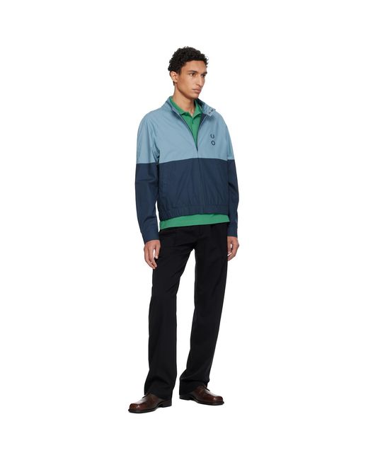 Craig Green Blue Fred Perry Edition Raglan Shirt Jacket for men
