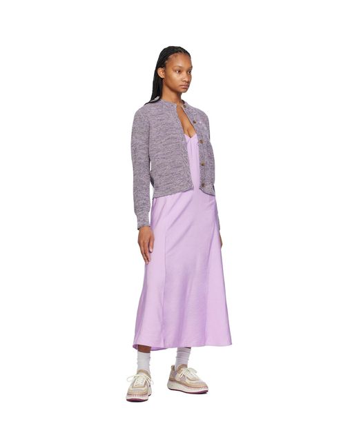 Maison Kitsuné Multicolor Strap Maxi Dress
