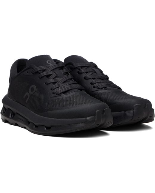 On Shoes Black Cloudze Sneakers for men