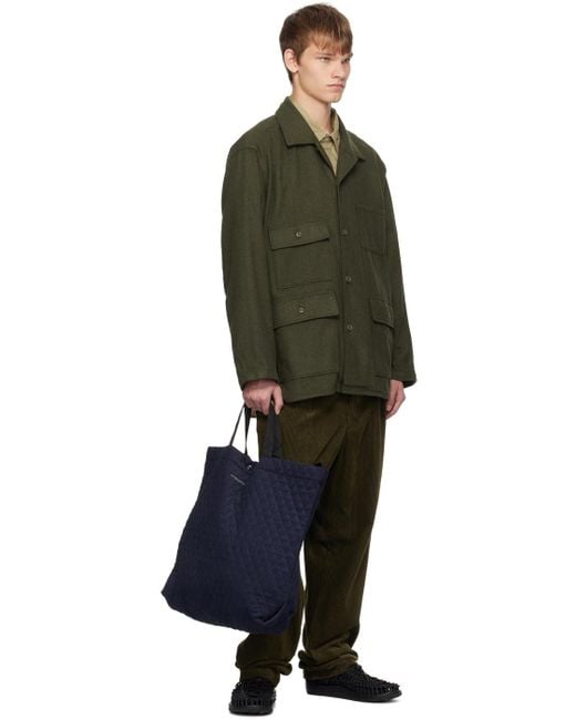 Engineered Garments Blue Enginee Garments Carry All Tote for men