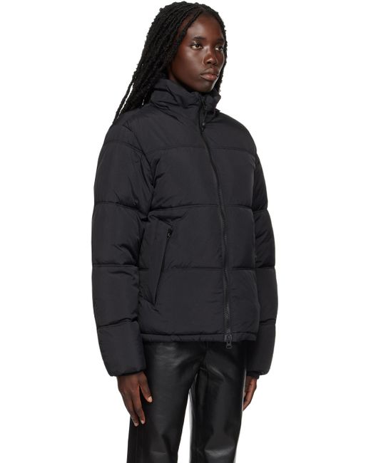The Very Warm Black Hooded Puffer Jacket