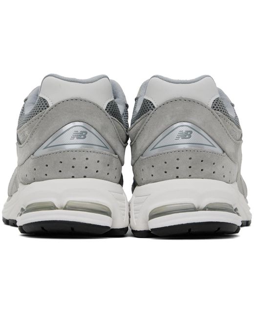 New Balance Black Gray 2002r Sneakers for men