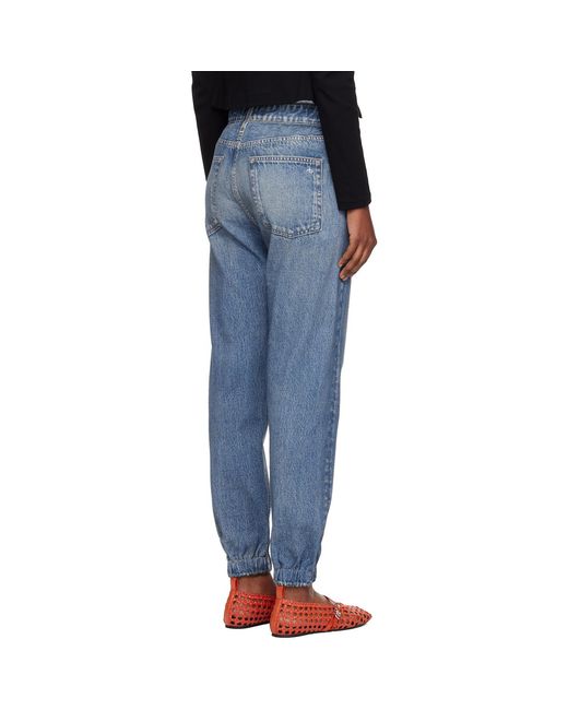 Rag & Bone Blue Rb Miramar Jogger Jeans