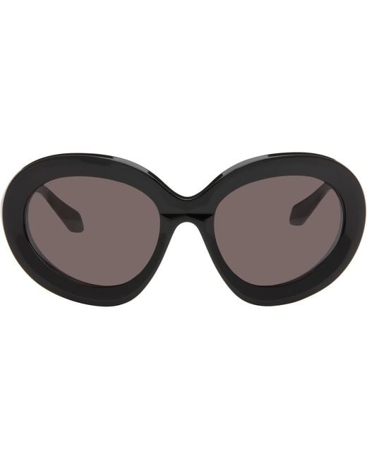 Alaïa Gray Butterfly Sunglasses