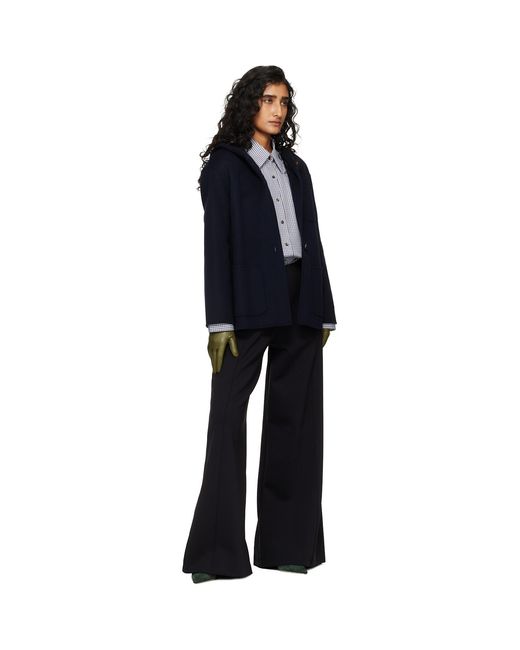 Max Mara Blue Paglie Jacket