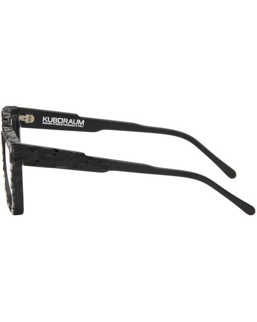 Kuboraum Black K26 Glasses for men
