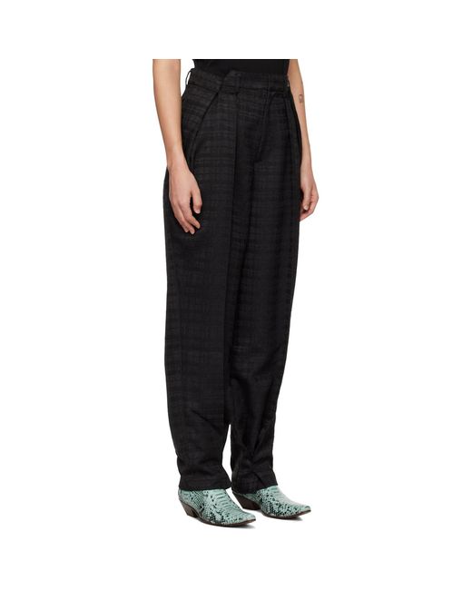 Adererror Black Ani Trousers