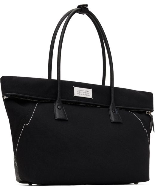 Maison Margiela 5Ac Shopping Medium Bag in Black | Lyst