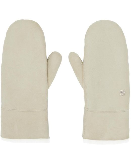 Totême  Toteme White Hardware Gloves