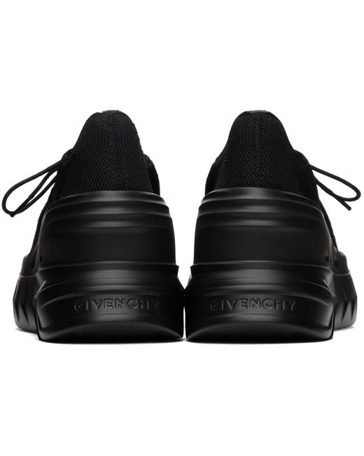 Givenchy Black Marshmallow Wedge Sneakers