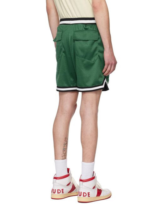 Short de basketball vert Rhude pour homme en coloris Green